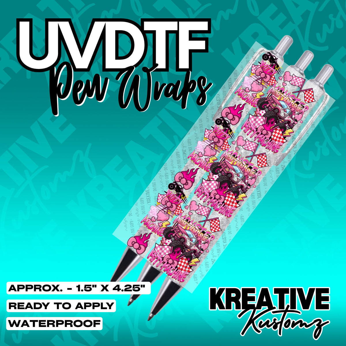 092 | UV DTF Pen Wrap Decal