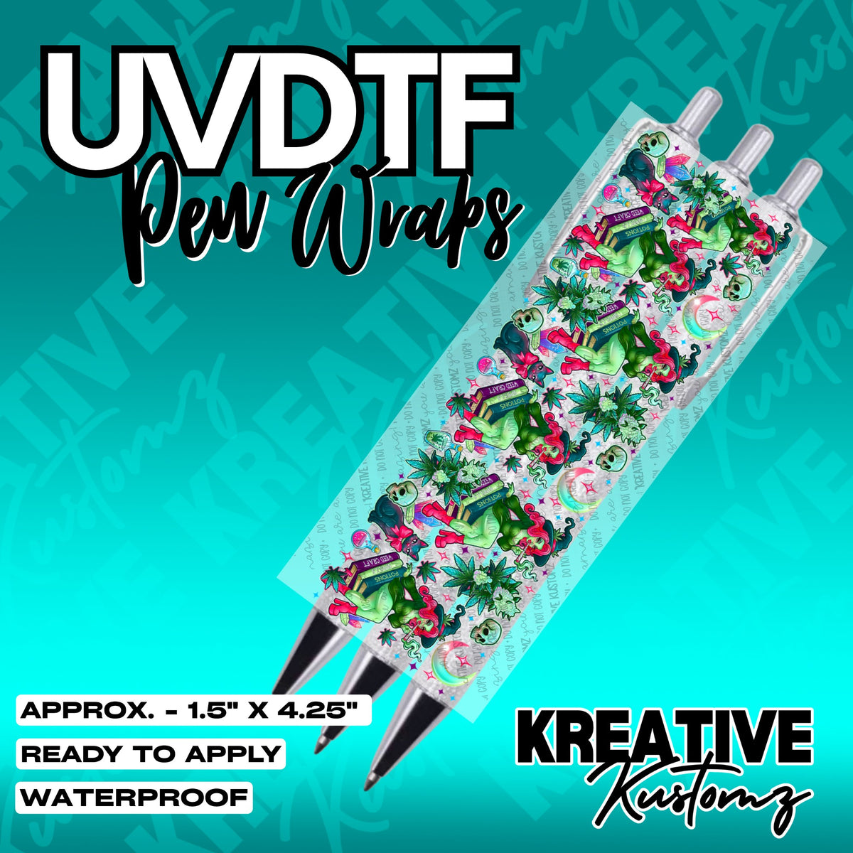 166 | UV DTF Pen Wrap Decal