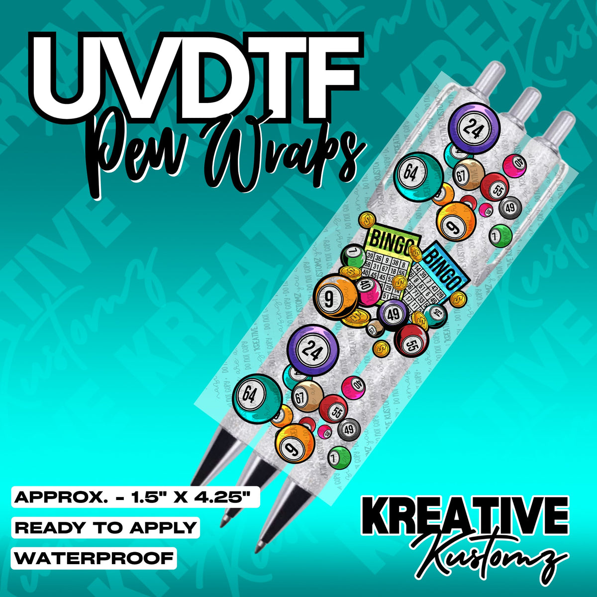 173 | UV DTF Pen Wrap Decal
