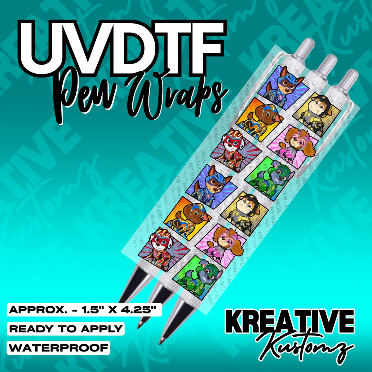 175 | UV DTF Pen Wrap Decal