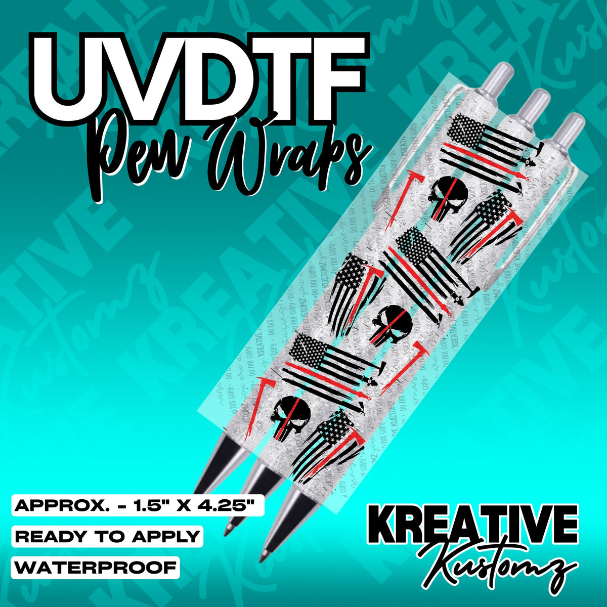 181 | UV DTF Pen Wrap Decal
