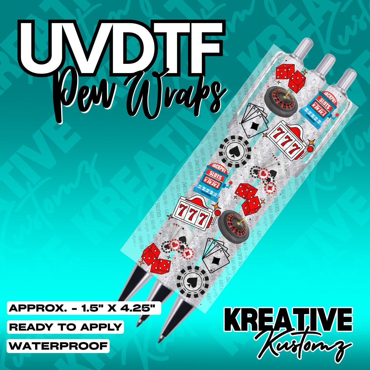 187 | UV DTF Pen Wrap Decal