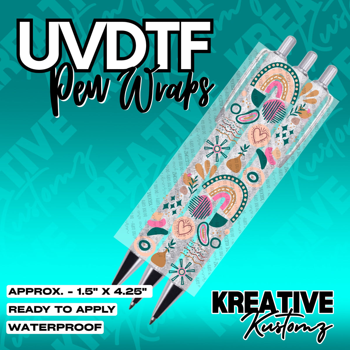 189 | UV DTF Pen Wrap Decal
