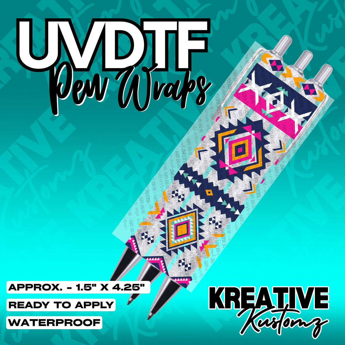 190 | UV DTF Pen Wrap Decal