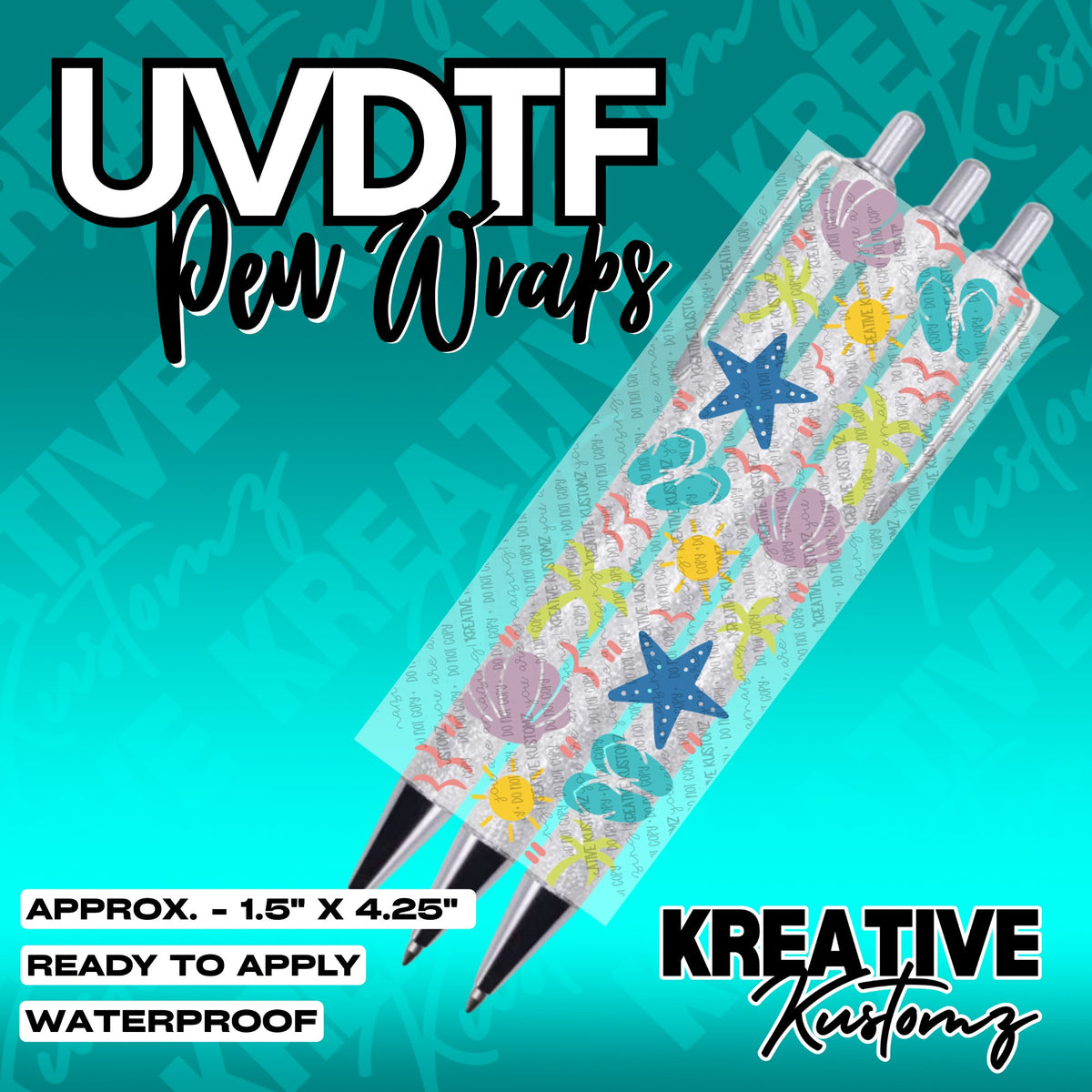 192 | UV DTF Pen Wrap Decal