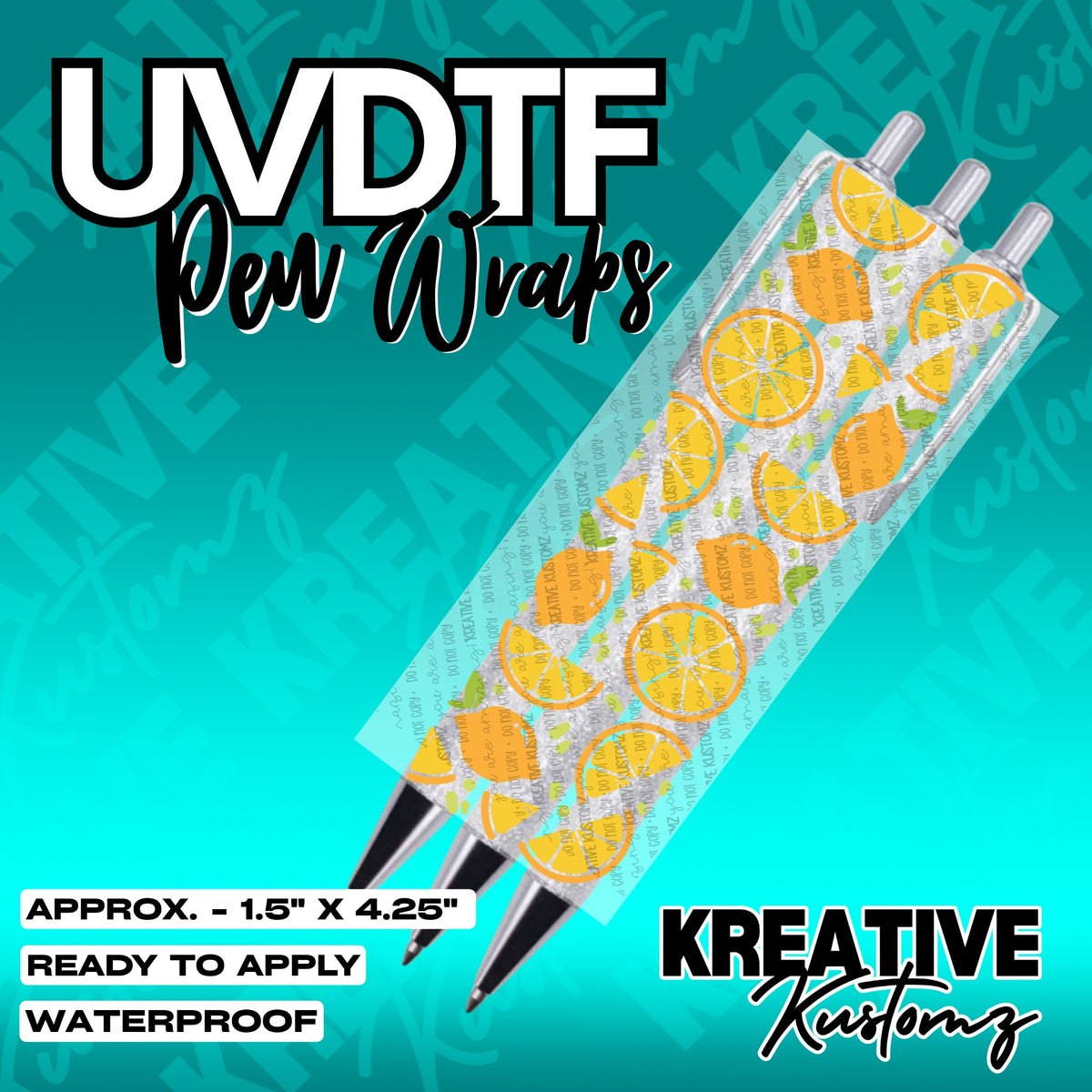 196 | UV DTF Pen Wrap Decal