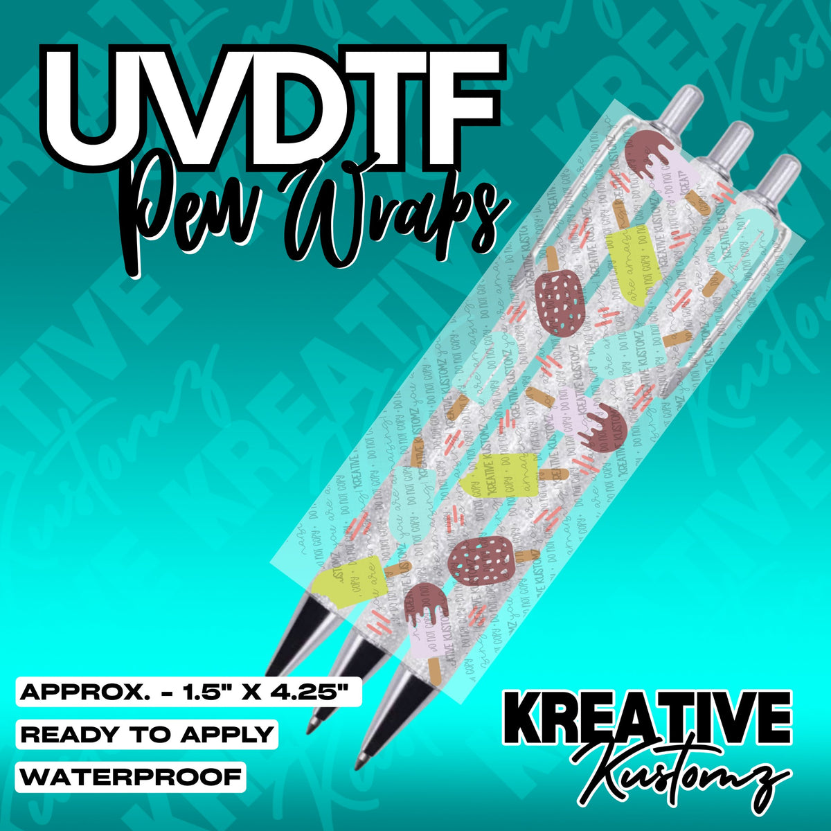 197 | UV DTF Pen Wrap Decal