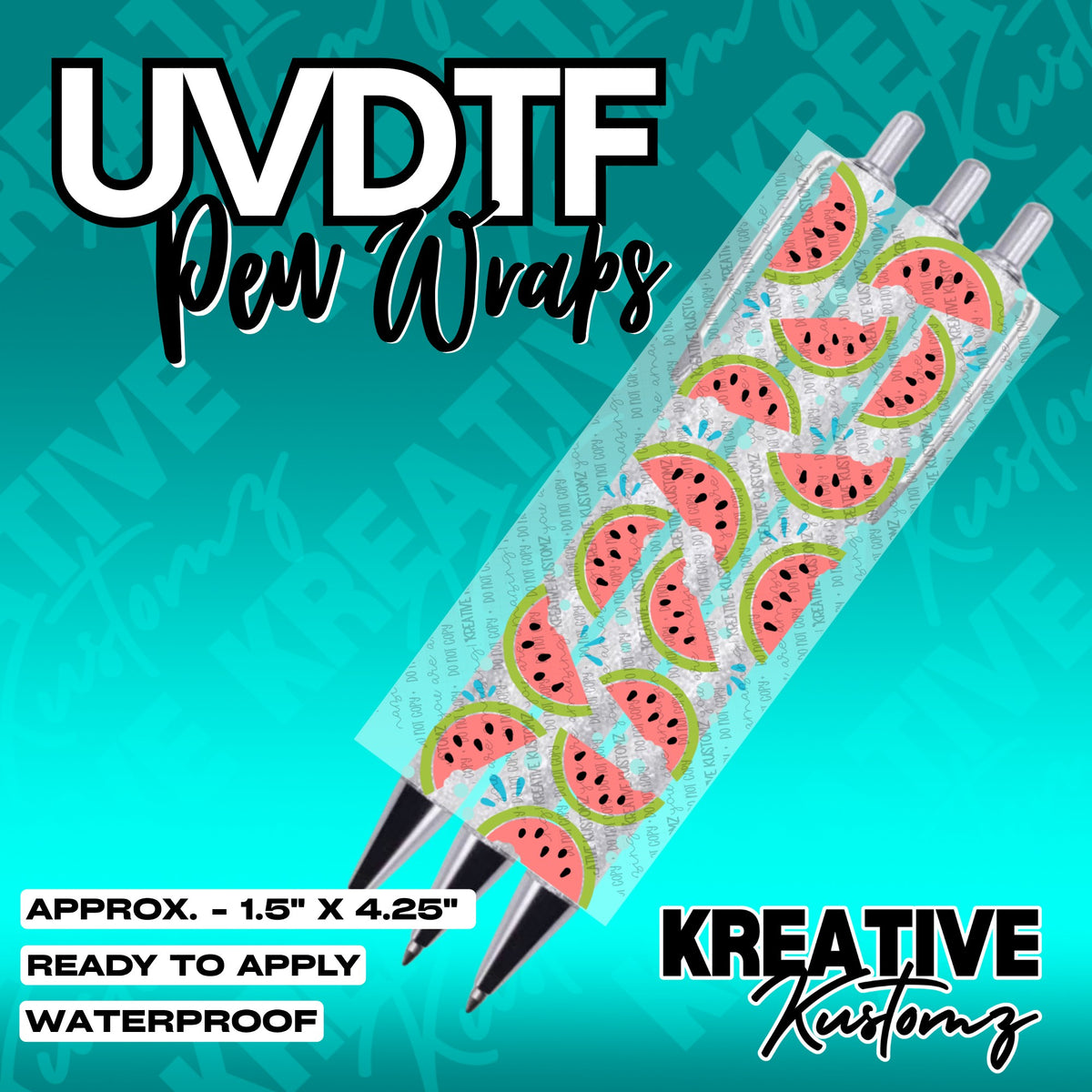 198 | UV DTF Pen Wrap Decal