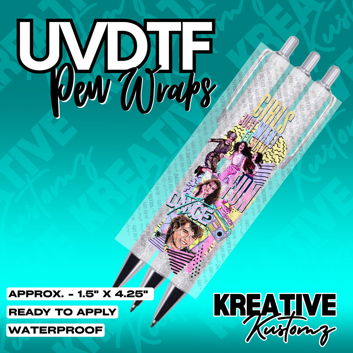 263 | UV DTF Pen Wrap Decal