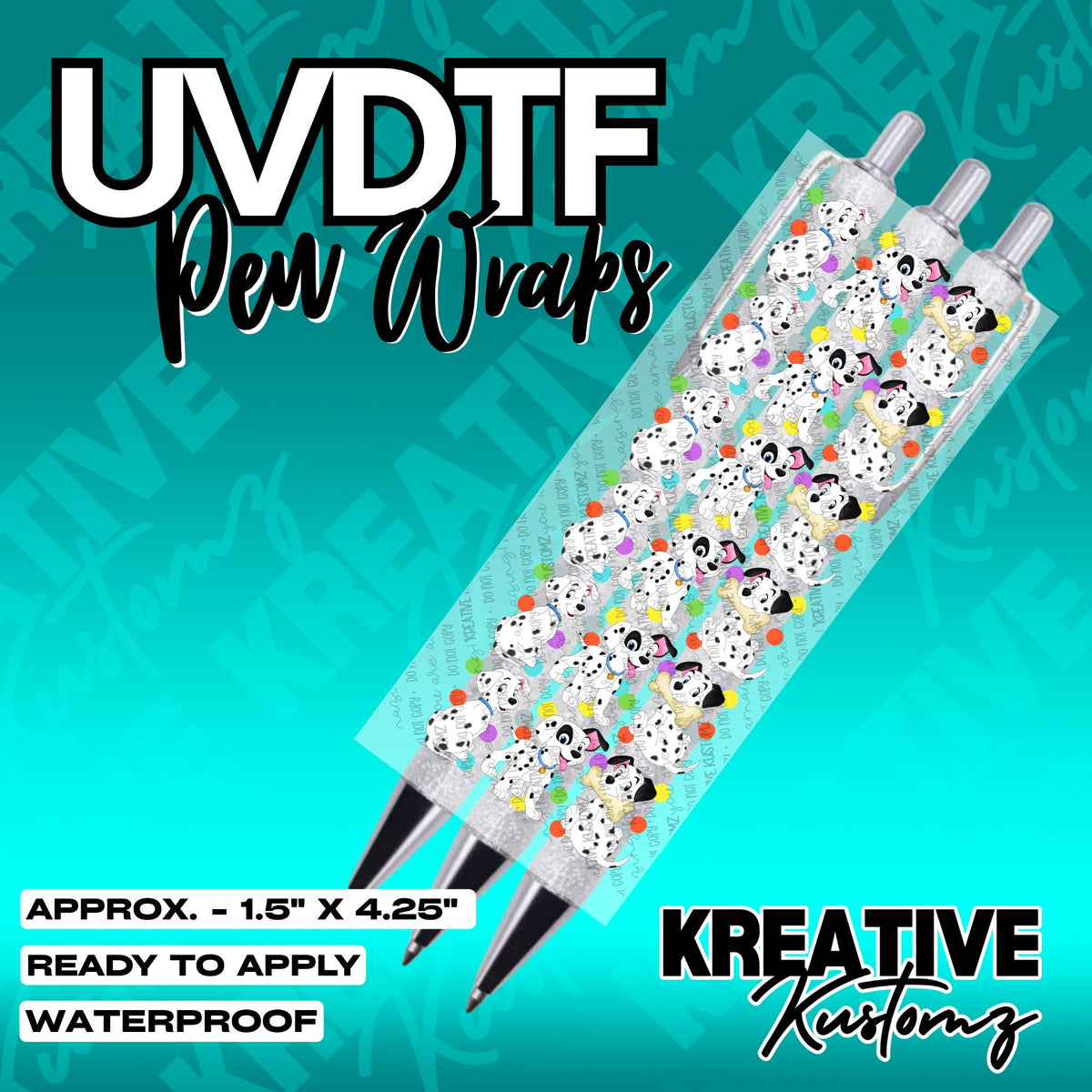 288 | UV DTF Pen Wrap Decal