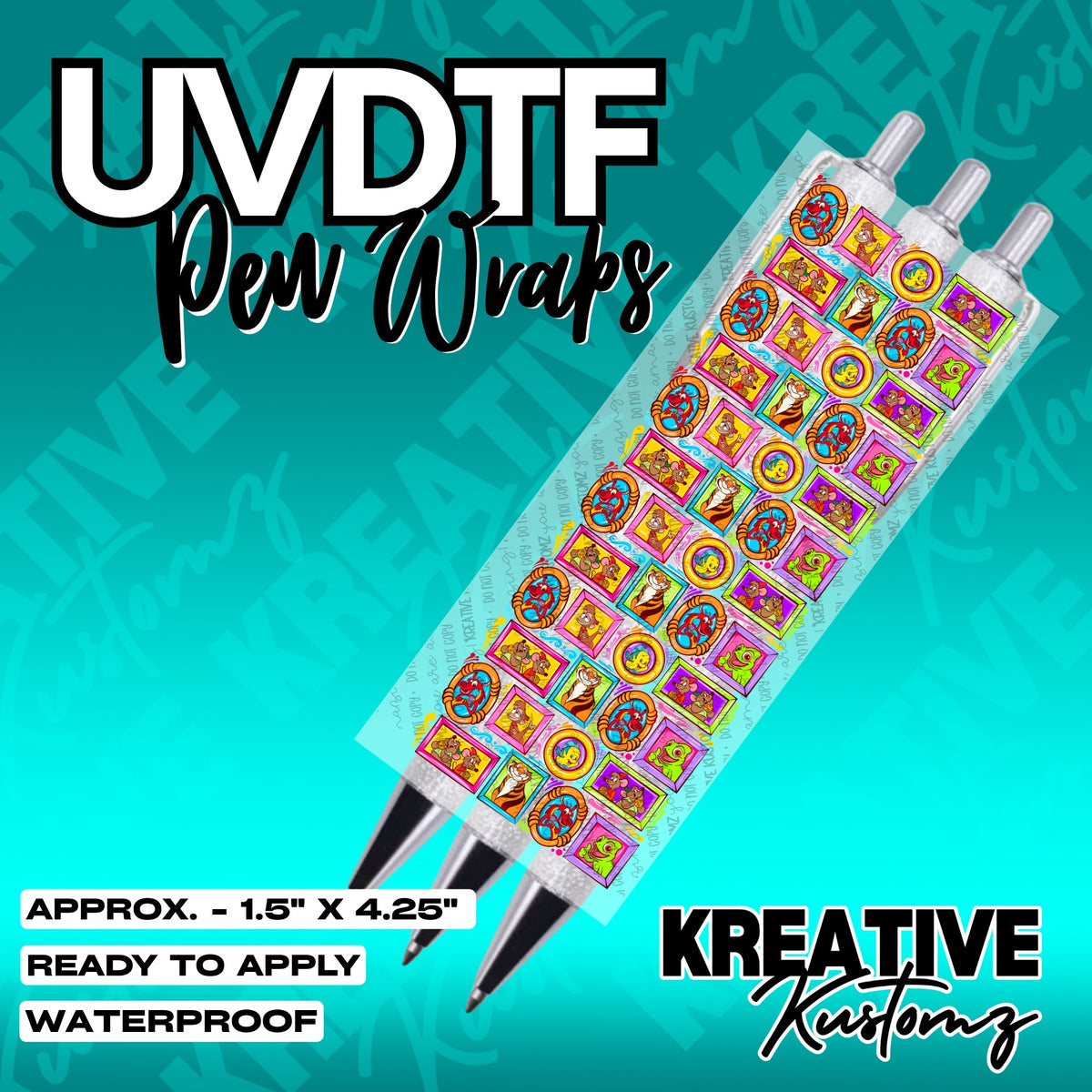 293 | UV DTF Pen Wrap Decal