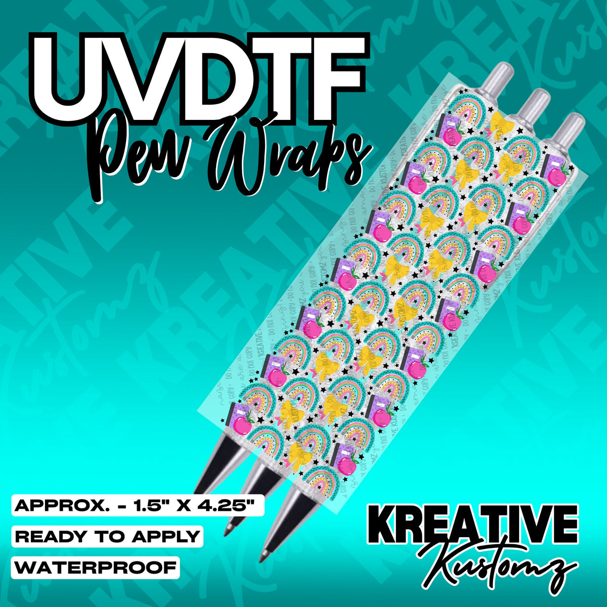 296 | UV DTF Pen Wrap Decal