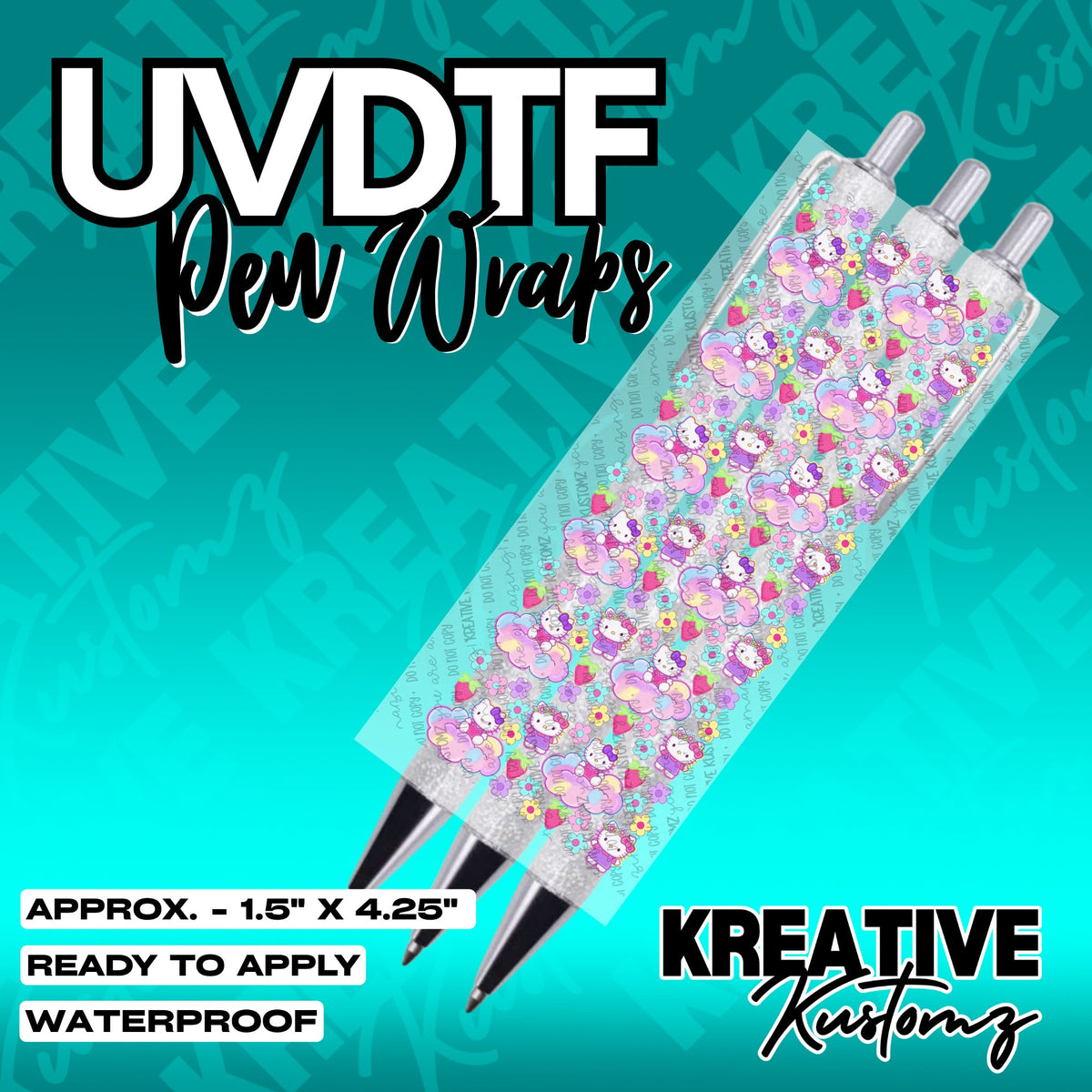 300 | UV DTF Pen Wrap Decal