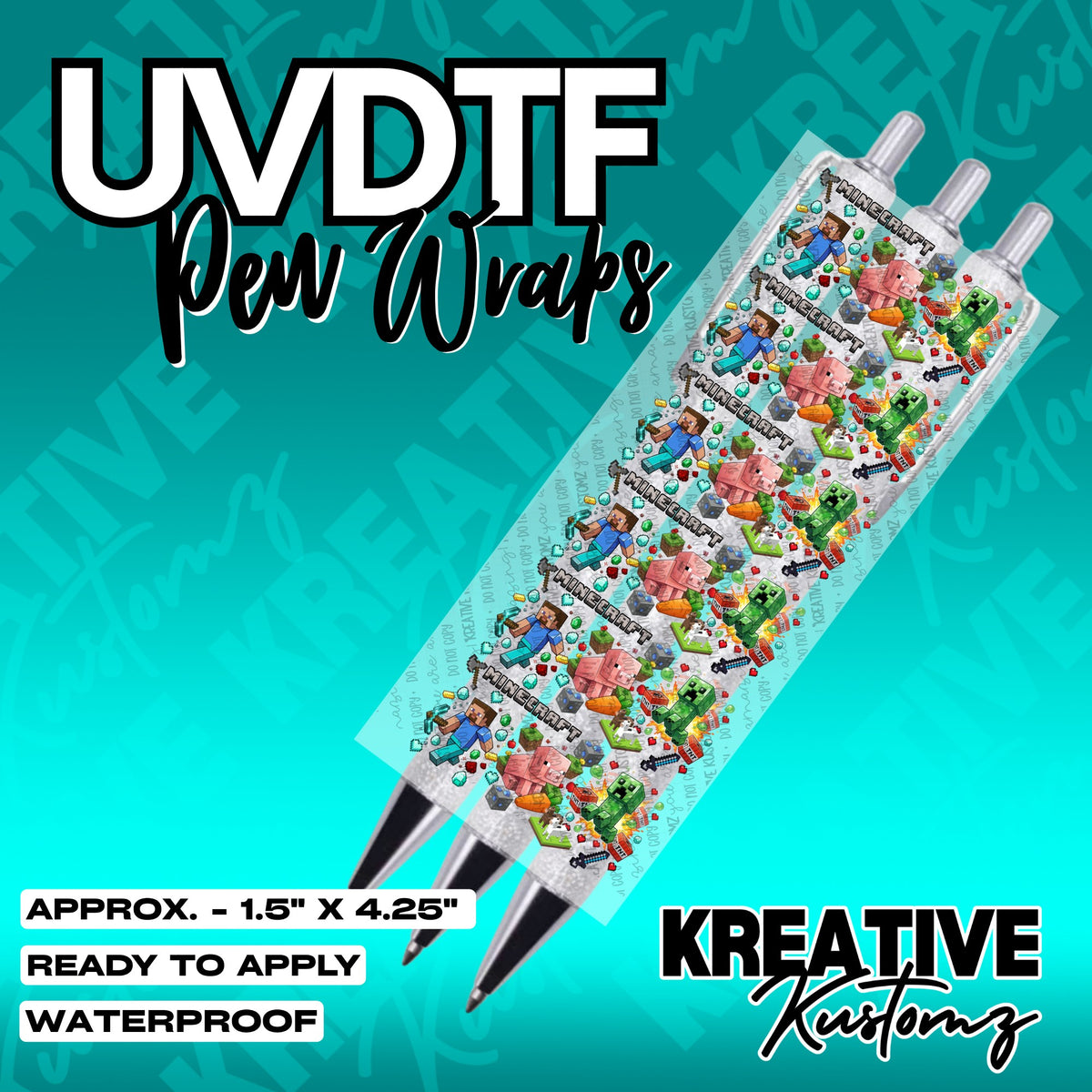 316 | UV DTF Pen Wrap Decal