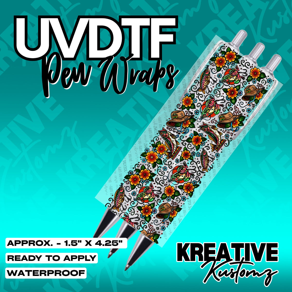 319 | UV DTF Pen Wrap Decal