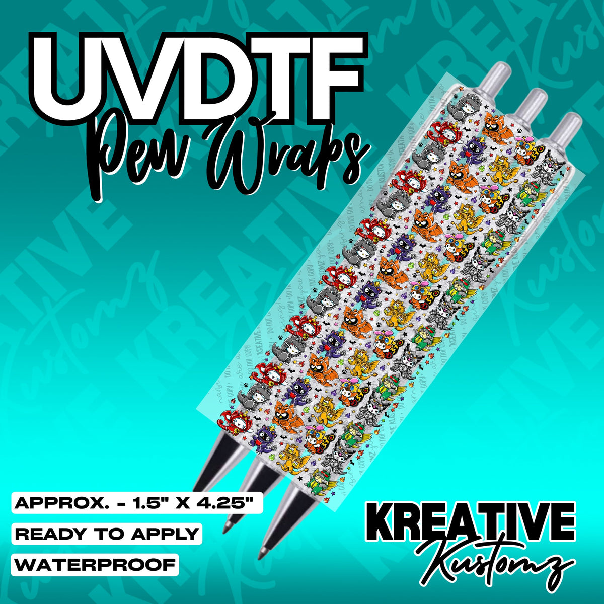 320 | UV DTF Pen Wrap Decal