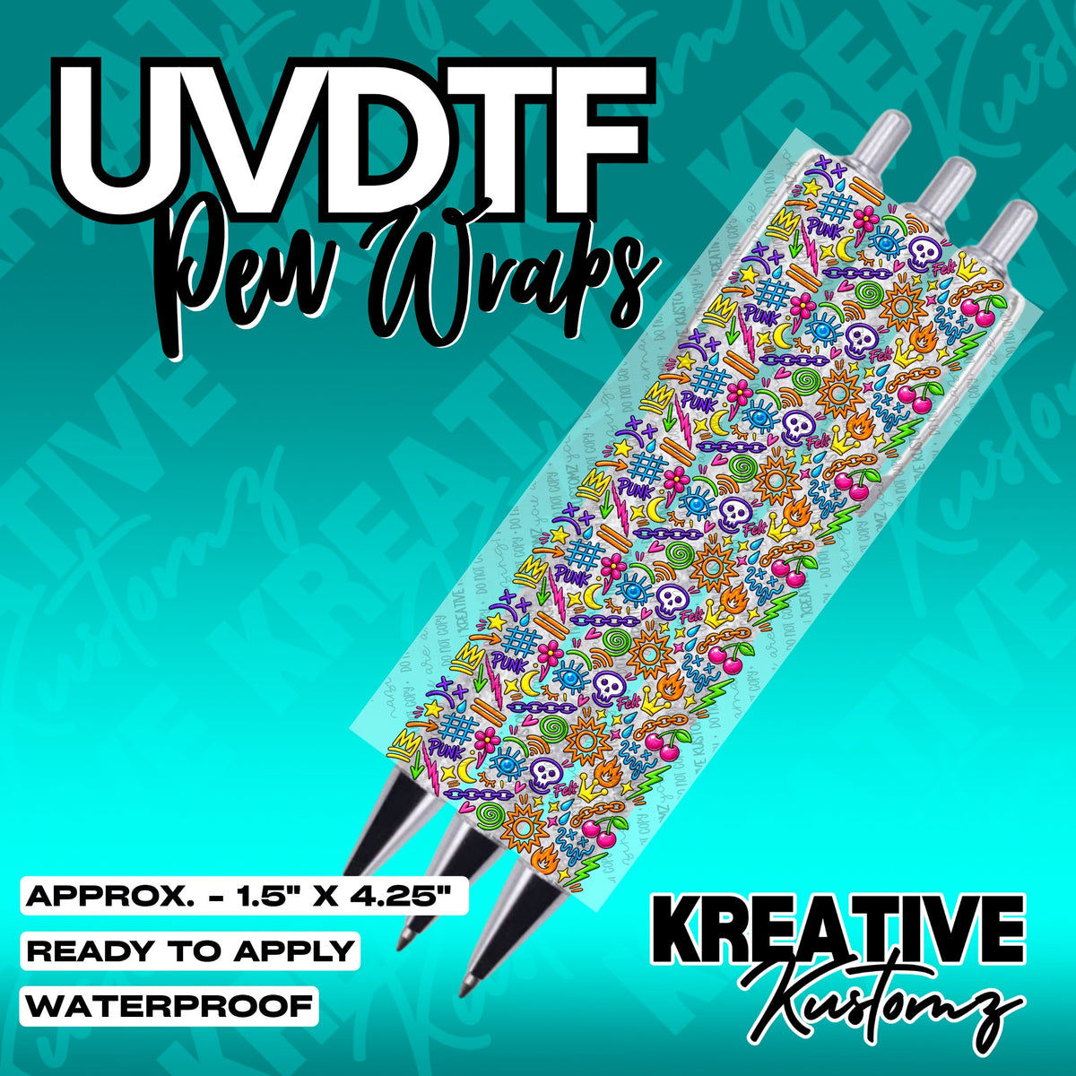 330 | UV DTF Pen Wrap Decal
