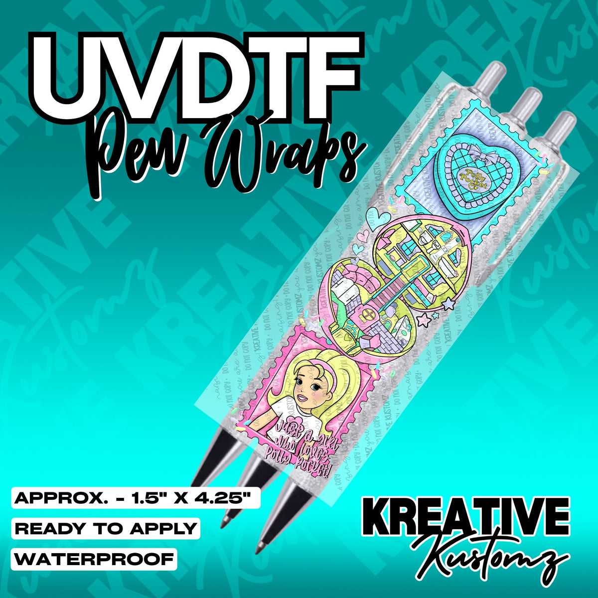 336 | UV DTF Pen Wrap Decal