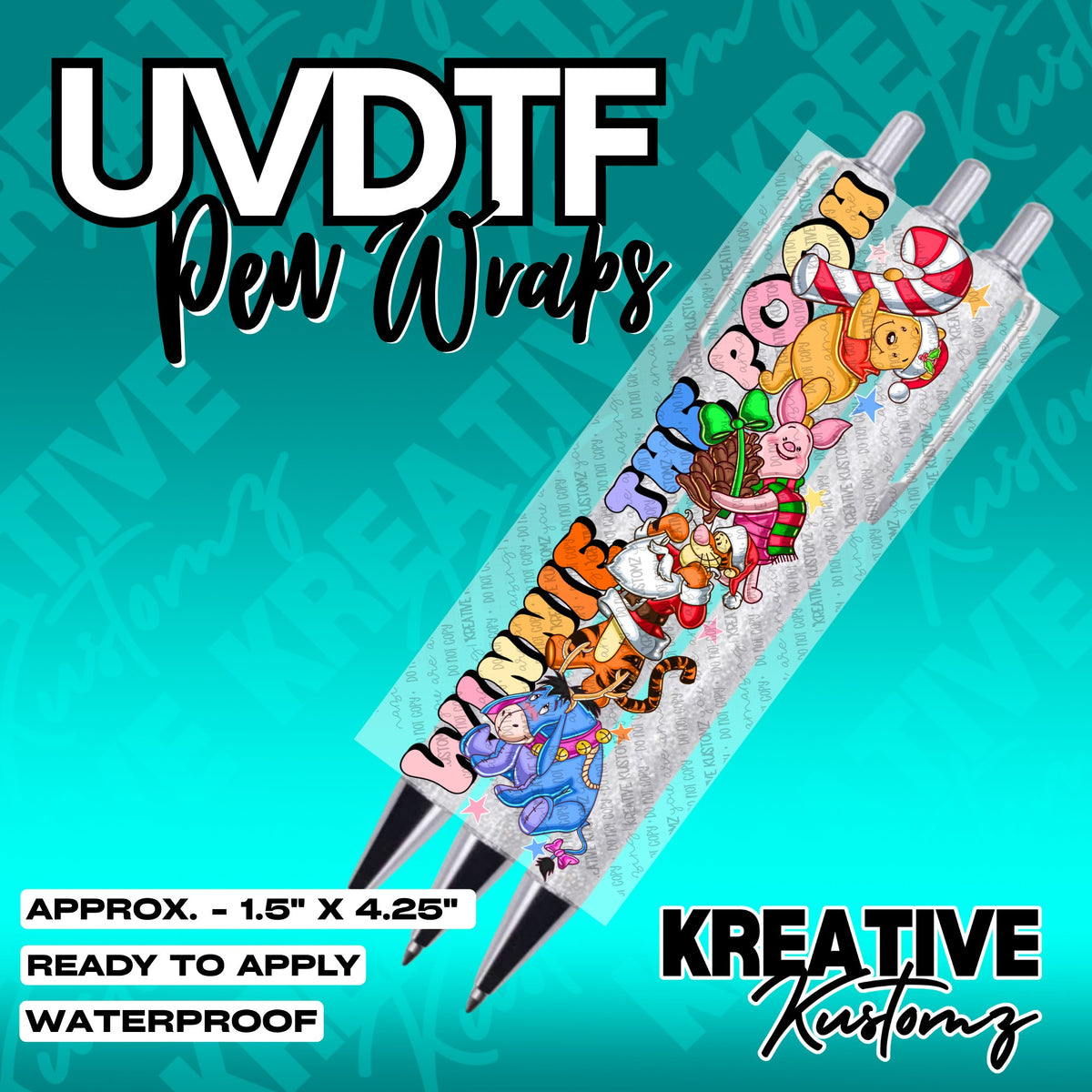 337 | UV DTF Pen Wrap Decal