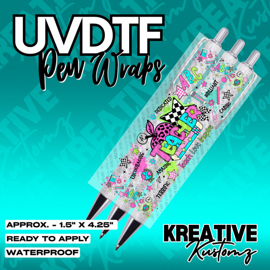 346 | UV DTF Pen Wrap Decal
