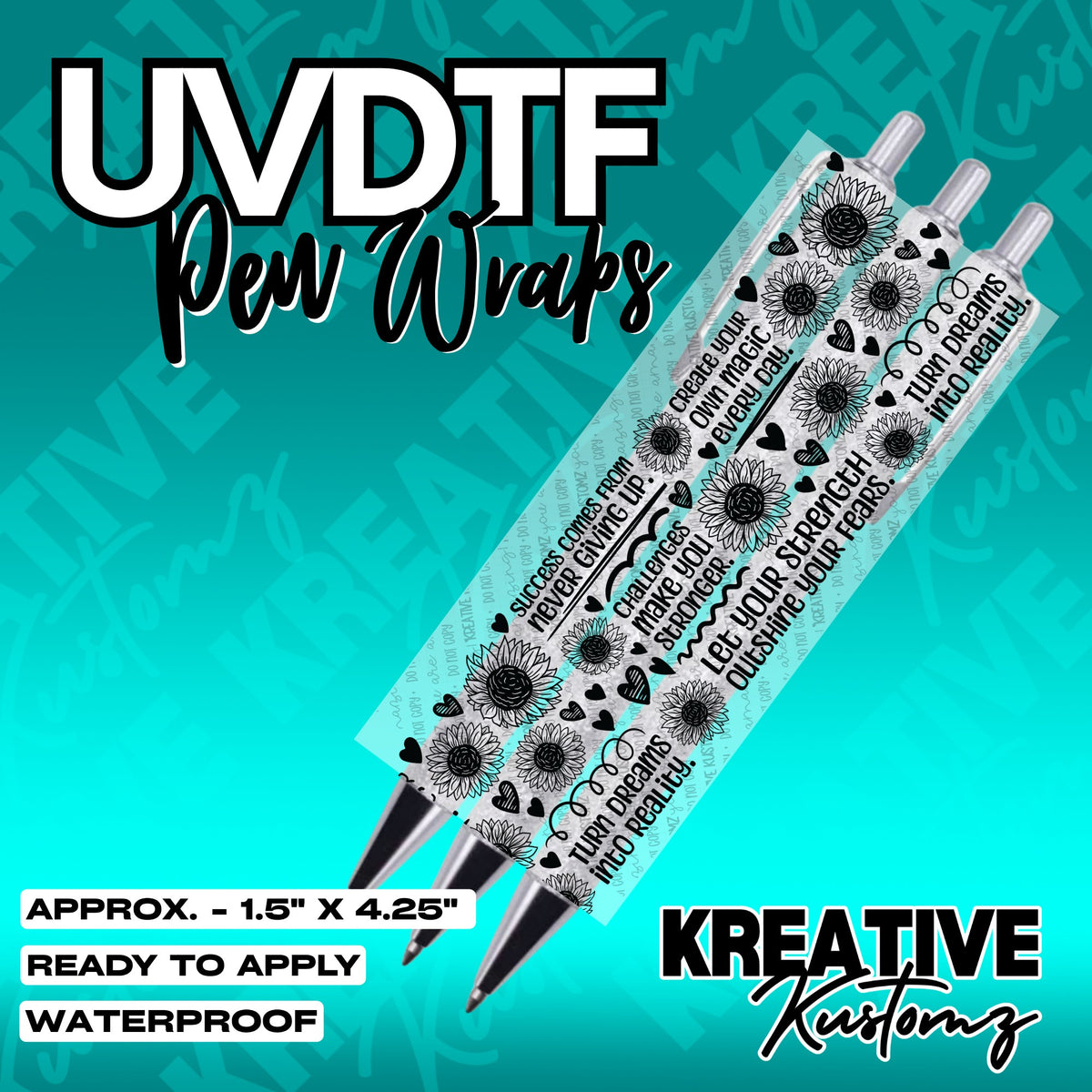 347 | UV DTF Pen Wrap Decal