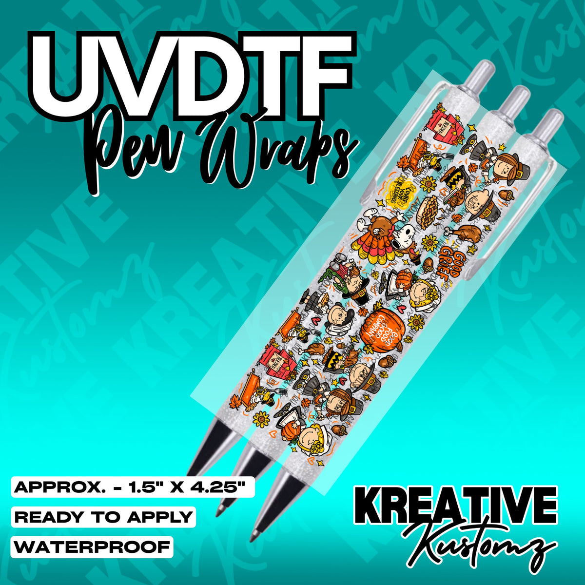 356 | UV DTF Pen Wrap Decal