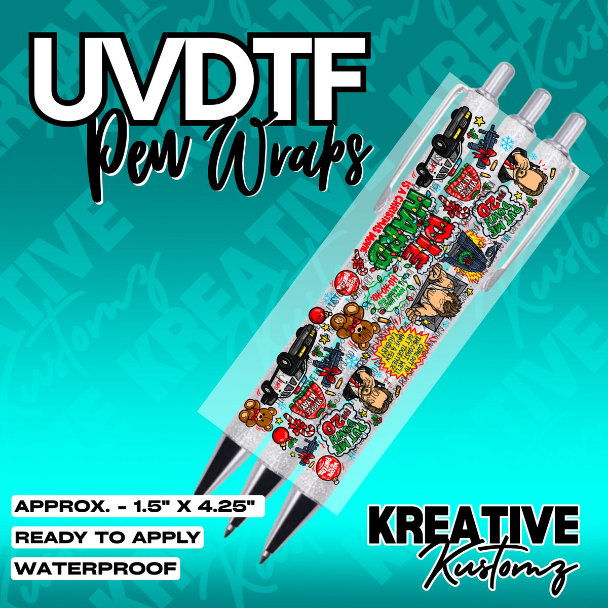 364 | UV DTF Pen Wrap Decal