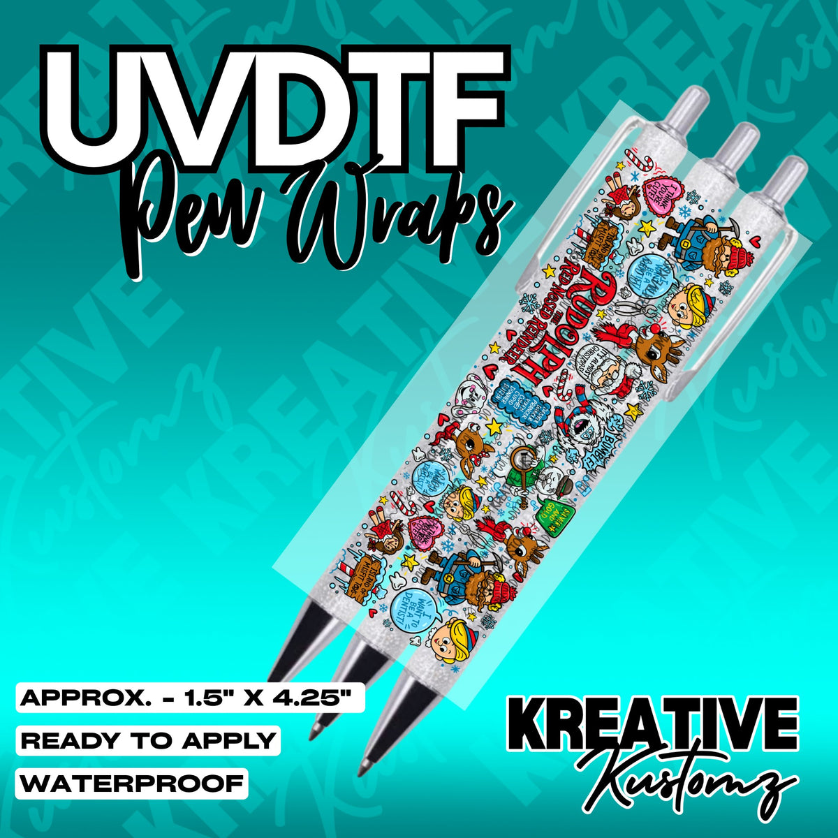 365 | UV DTF Pen Wrap Decal