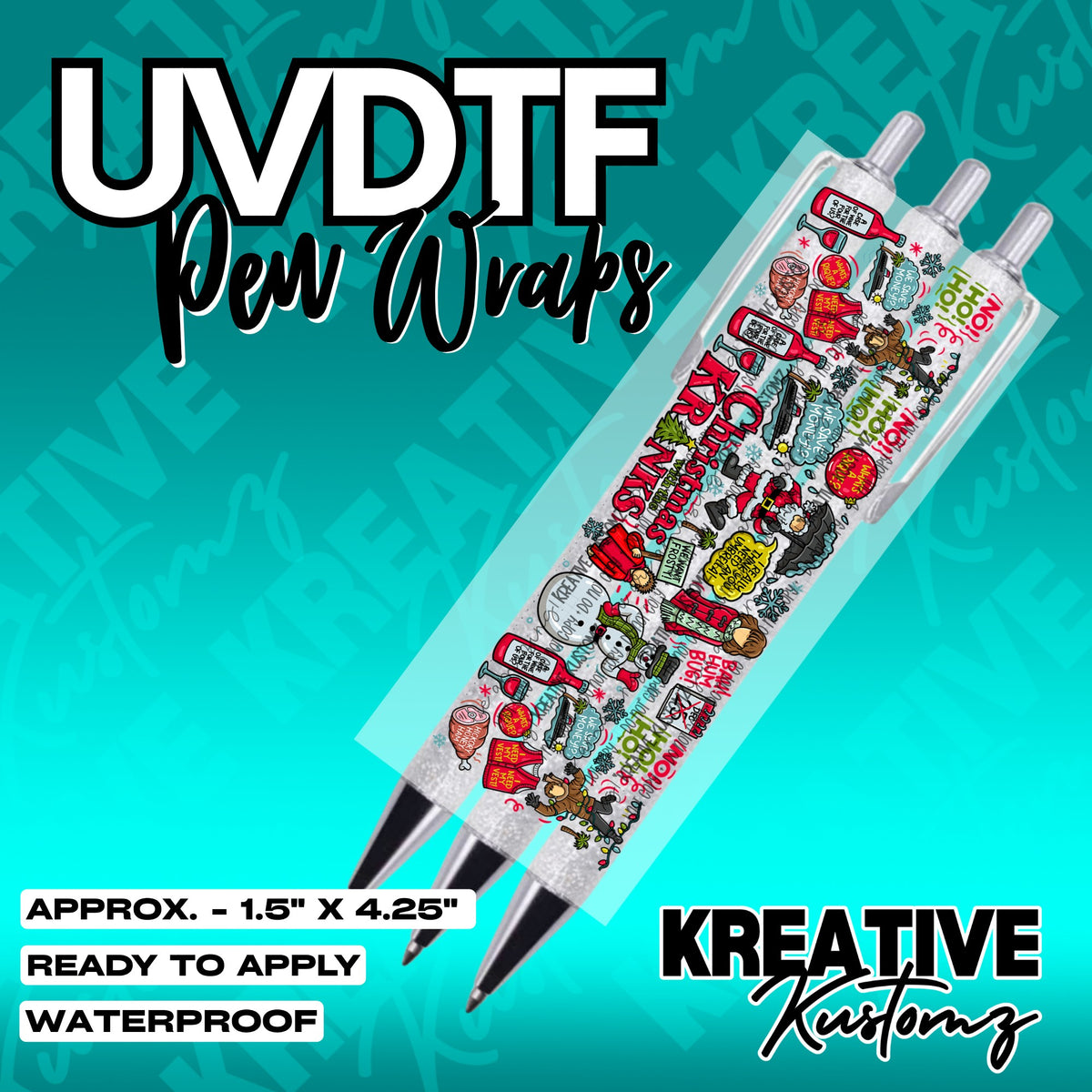 367 | UV DTF Pen Wrap Decal