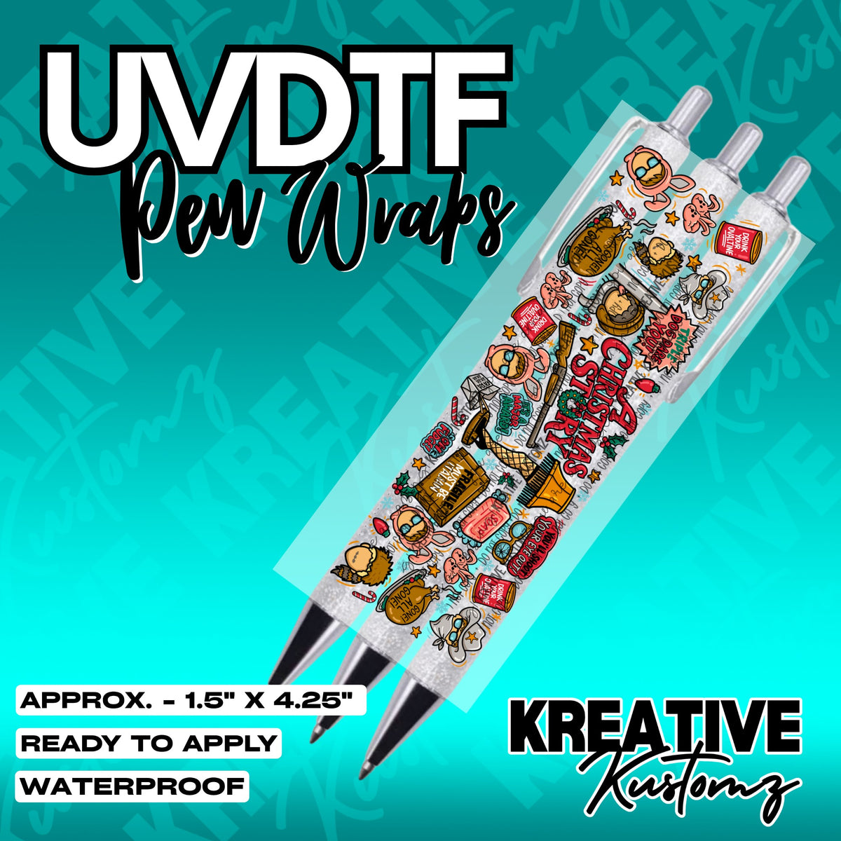 368 | UV DTF Pen Wrap Decal