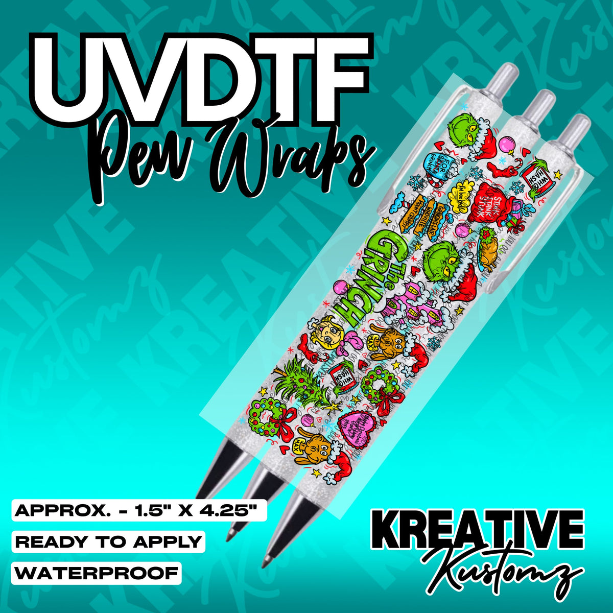 370 | UV DTF Pen Wrap Decal