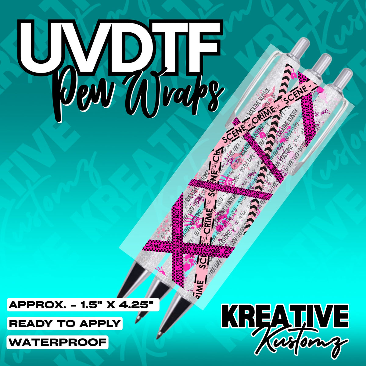 376 | UV DTF Pen Wrap Decal