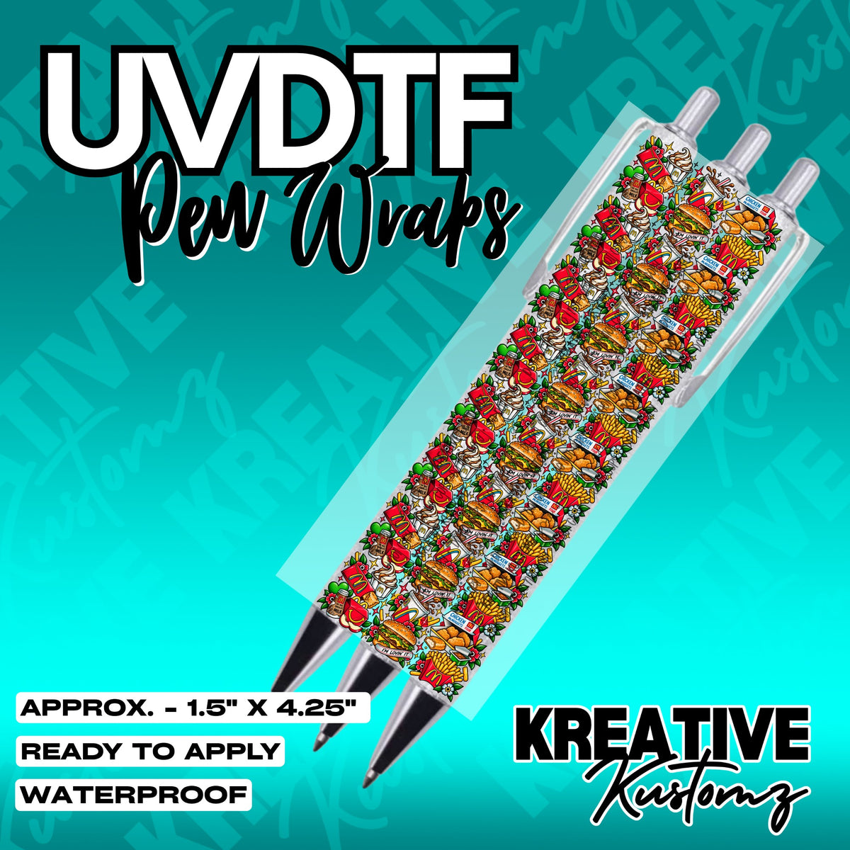 383 | UV DTF Pen Wrap Decal