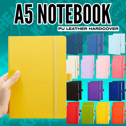 A5 Notebook | PU Leather Hardcover