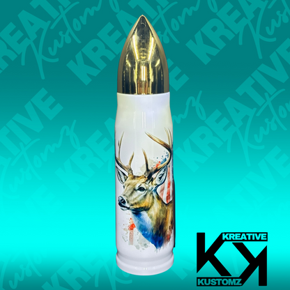 Buck Flag - 17oz Bullet Tumbler