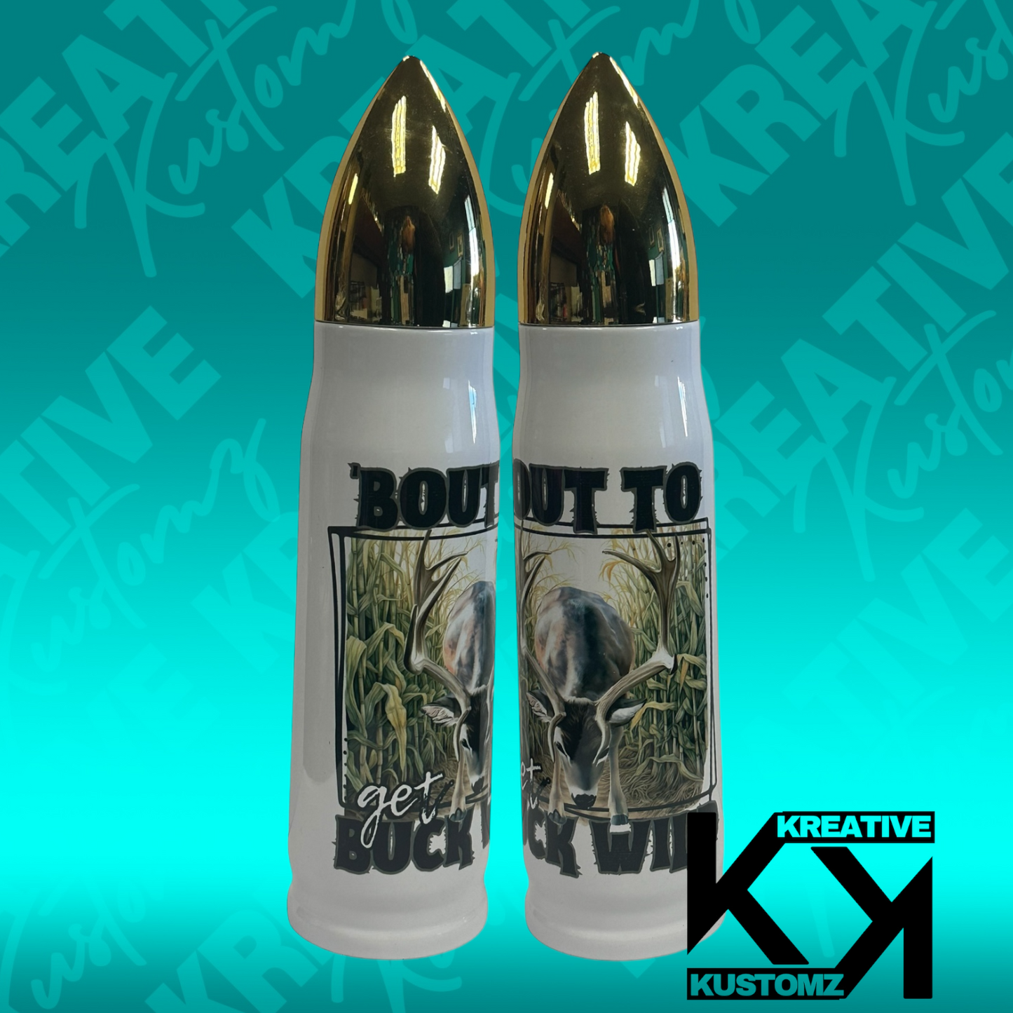 Buck Wild - 17oz Bullet Tumbler