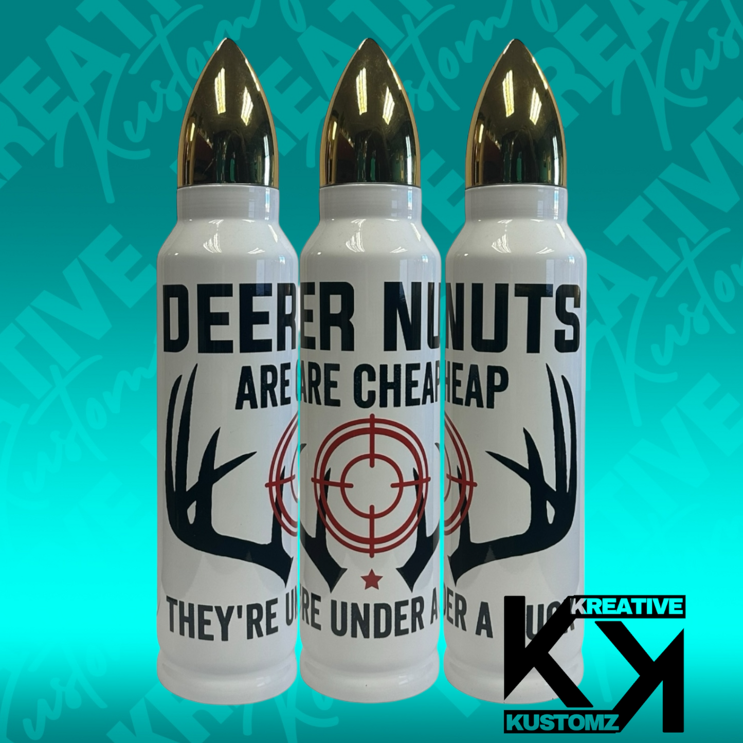 Deer Nuts - 32oz Bullet Tumbler