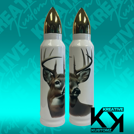 Whitetail Buck - 32oz Bullet Tumbler