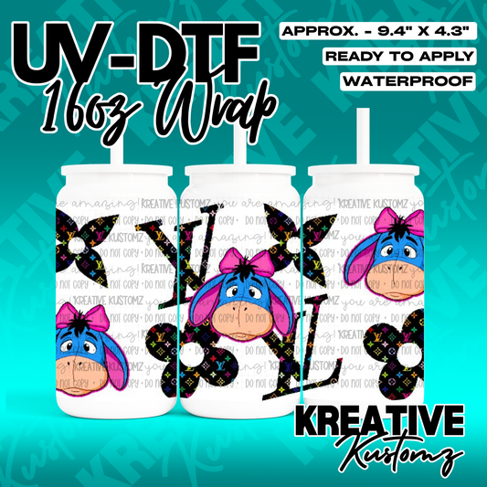 RTS | UV DTF Cup Wrap for 16oz Libbey Glass