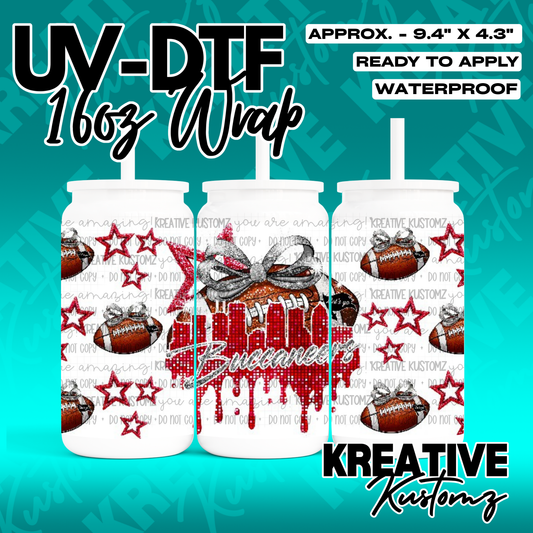 RTS | UV DTF Cup Wrap for 16oz Libbey Glass