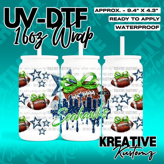 RTS | UV DTF Cup Wrap for 16oz Libbey Glass