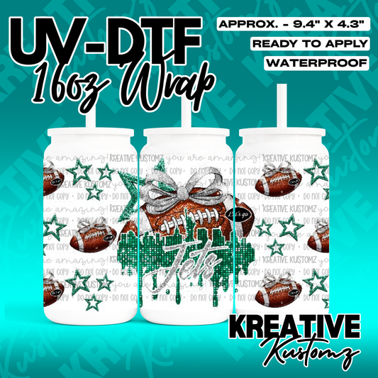 RTS | UV DTF Cup Wrap for 16oz Libbey Glass