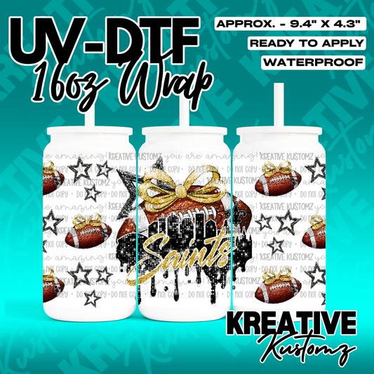 RTS | UV DTF Cup Wrap for 16oz Libbey Glass