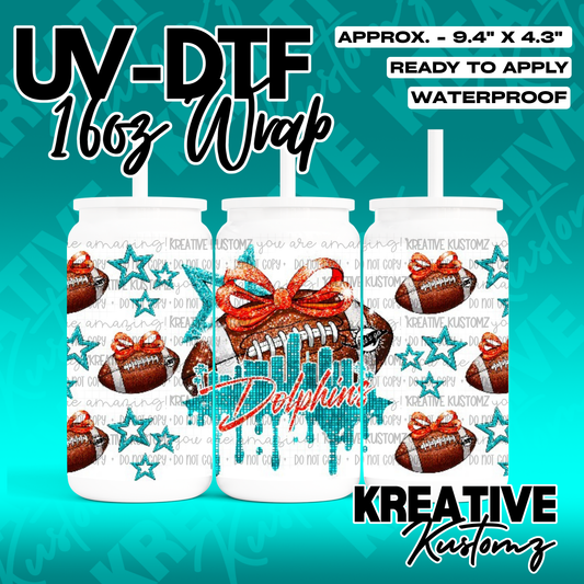 RTS | UV DTF Cup Wrap for 16oz Libbey Glass