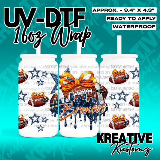 RTS | UV DTF Cup Wrap for 16oz Libbey Glass