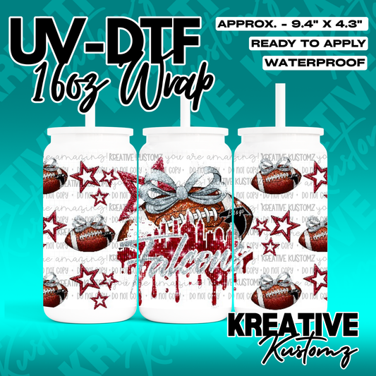 RTS | UV DTF Cup Wrap for 16oz Libbey Glass