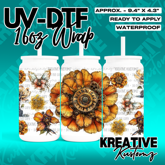 RTS | UV DTF Cup Wrap for 16oz Libbey Glass