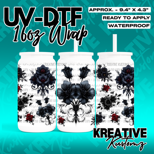 RTS | UV DTF Cup Wrap for 16oz Libbey Glass