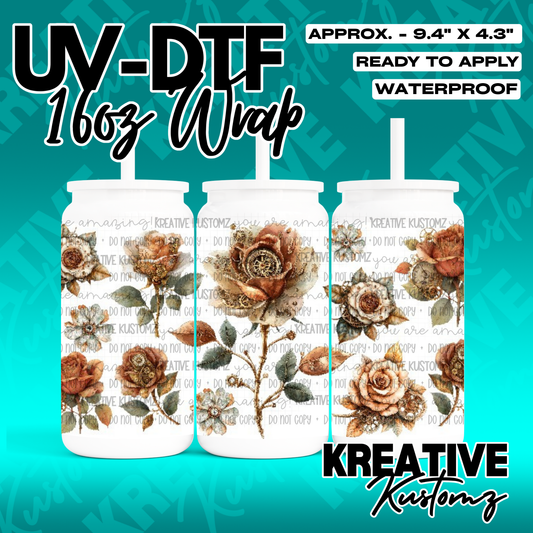 RTS | UV DTF Cup Wrap for 16oz Libbey Glass