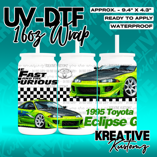 RTS | UV DTF Cup Wrap for 16oz Libbey Glass